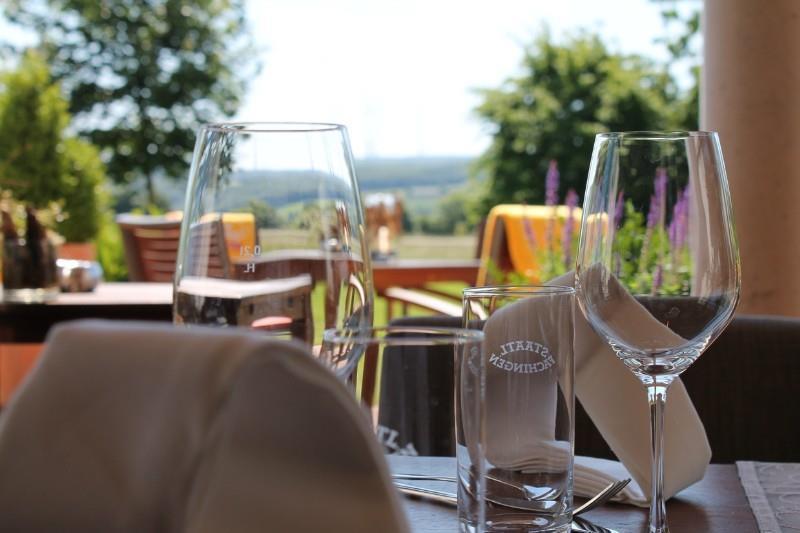 Airport Hotel Paderborn Ahden Restaurant photo